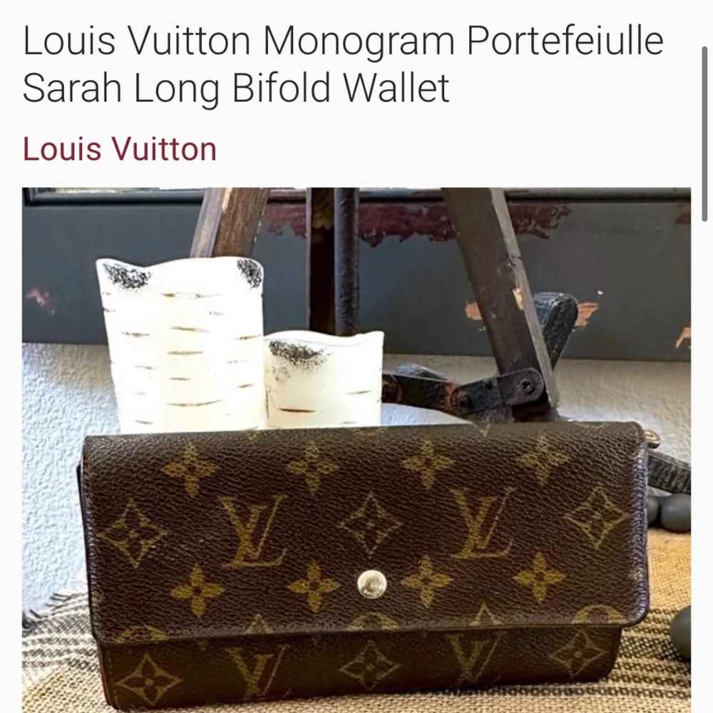 Louis Vuitton authentic wallet